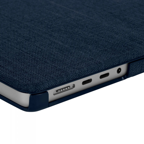 Фото - Чехол-накладка для ноутбука INCASE Textured Hardshell with Woolenex for 16" MacBook Pro – Cobalt (INMB200723-CBT)