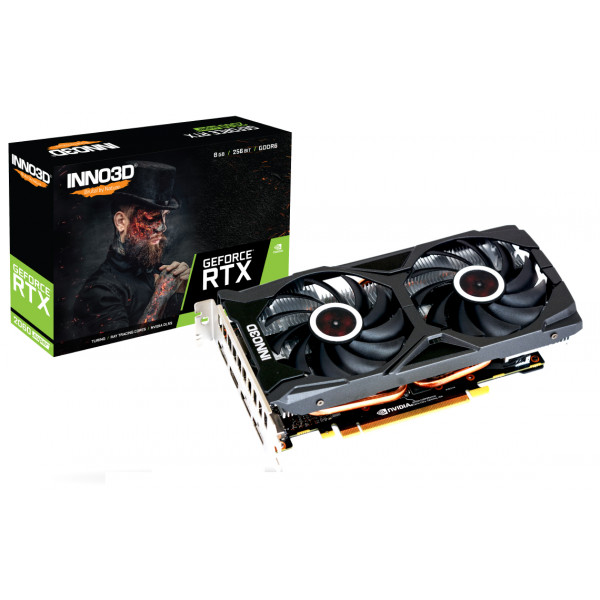 Фото - Відеокарта Inno3D GeForce RTX 2060 Super Twin X2 OC 8GB GDDR6 256bit (N206S2-08D6X-1710VA15L)