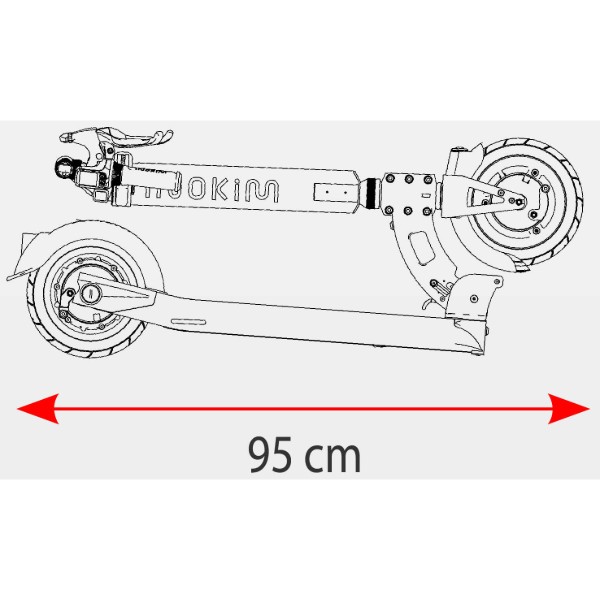 Фото - Электросамокат Inokim Light 2 MAX Black (36V 13.6AH)