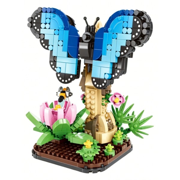 Фото - Пластиковый конструктор Insect World Бабочка (XL6604) Фото - Пластиковый конструктор Insect World Бабочка (XL6604)