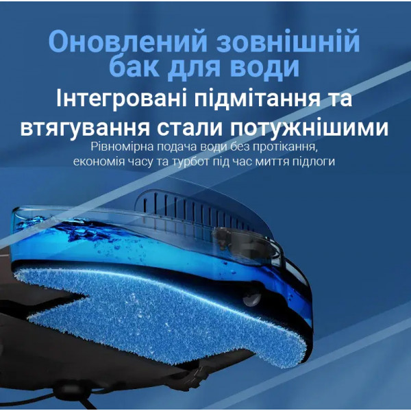 Фото - Робот-пилосос миючий INSPIRE B8S-max Blue