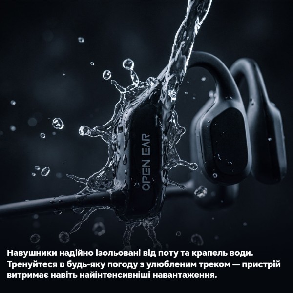 Фото - Наушники вкладыши беспроводные INSPIRE Bone X1 AS18 с костной проводимостью черные (AS18-X1)