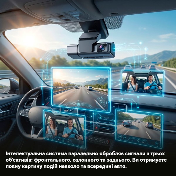 Фото - Видеорегистратор INSPIRE Carlover S18 (S184K2K2K)