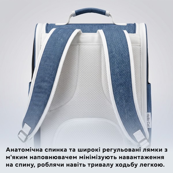 Фото - Рюкзак-переноска INSPIRE HelloCat Denim
