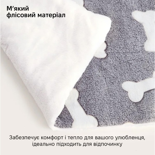 Фото - Лежанка INSPIRE 40х50 см Grey (ins4050grey)