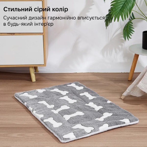 Фото - Лежанка INSPIRE 40х50 см Grey (ins4050grey)