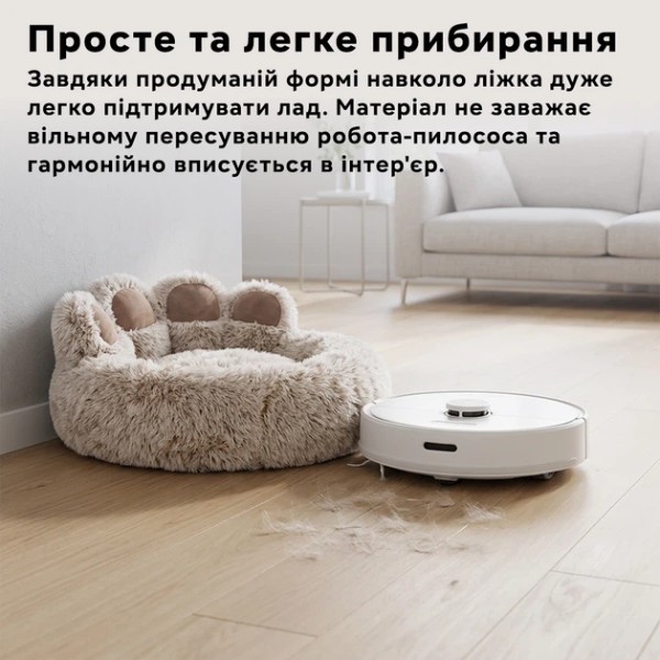 Фото - Лежанка INSPIRE Лапа Медведя Grey-Brown 60 см