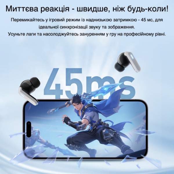 Фото - Наушники вкладыши беспроводные TWS INSPIRE ZETA TG16 White