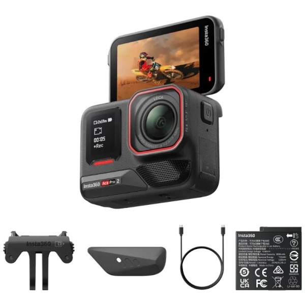 Фото - Экшн-камера Insta360 Ace Pro 2 Standard Bandle Black (000063488)