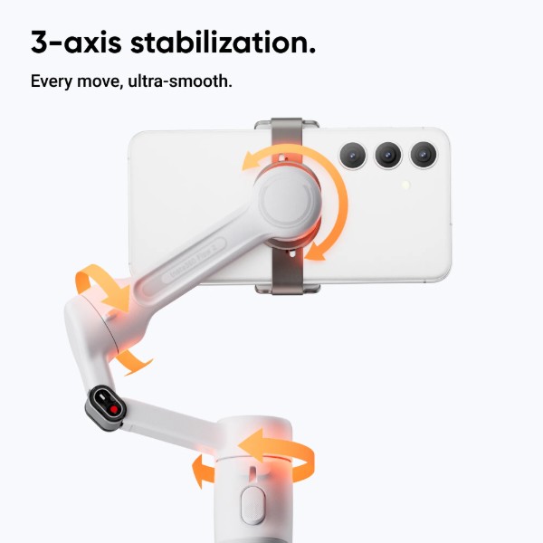 Фото - Стедикам Insta360 Flow 2 Standard Bundle Gray (CINSABQA)