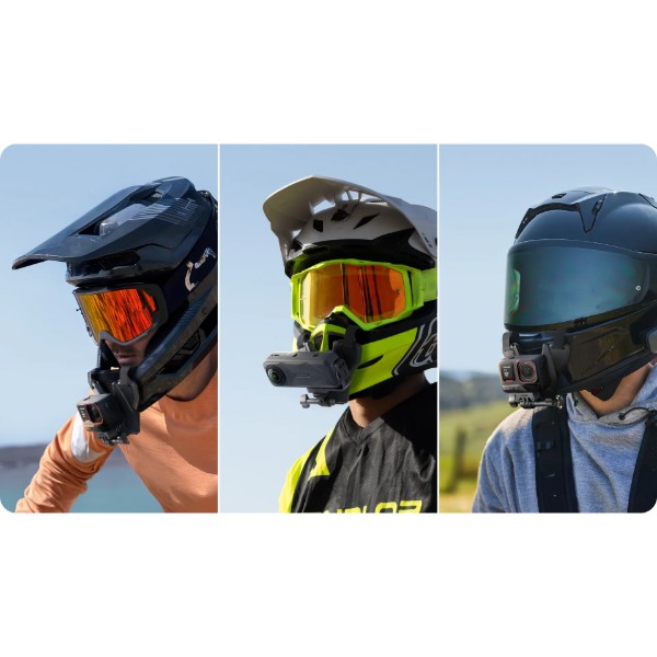 Фото - Крепление для экшн-камеры Insta360 Helmet Chin Mount 2.0 (CINSEAVV)