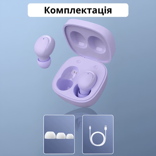 Фото - Навушники вкладиші бездротові TWS INSPIRE XY30 Purple