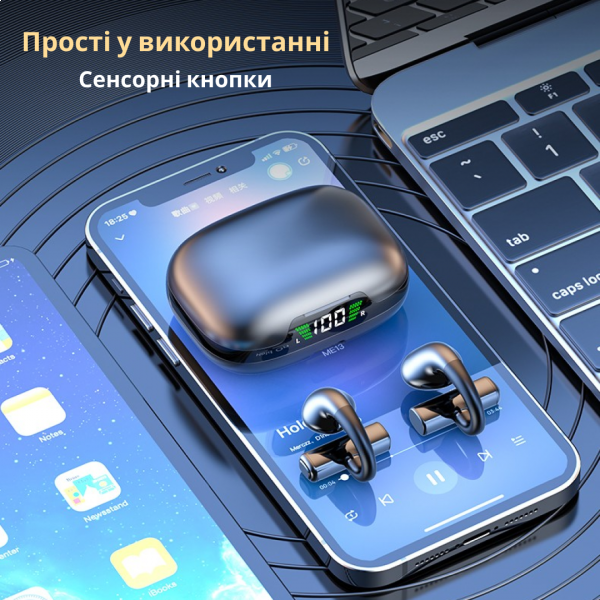 Фото - Навушники вкладиші бездротові TWS INSPIRE JR03 Black