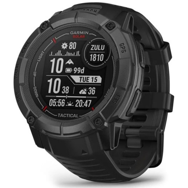 Смарт-часы Garmin Instinct 2X Solar Tactical Edition Black (010