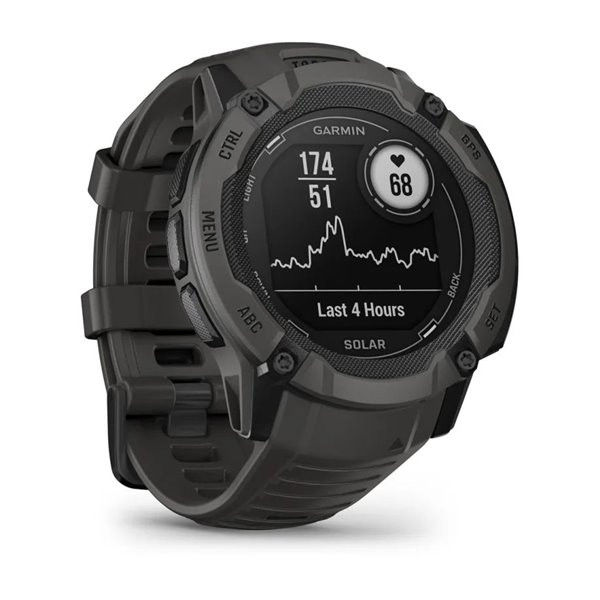 Фото - Смарт-годинник Garmin Instinct 2X, Solar Graphite (010-02805-00)