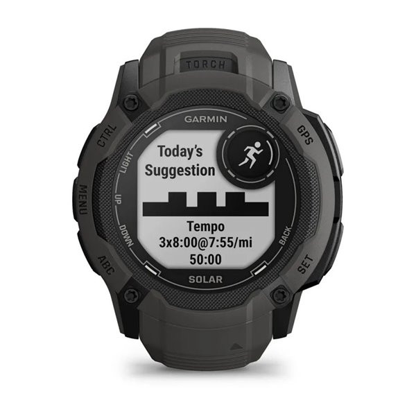 Фото - Смарт-годинник Garmin Instinct 2X, Solar Graphite (010-02805-00)