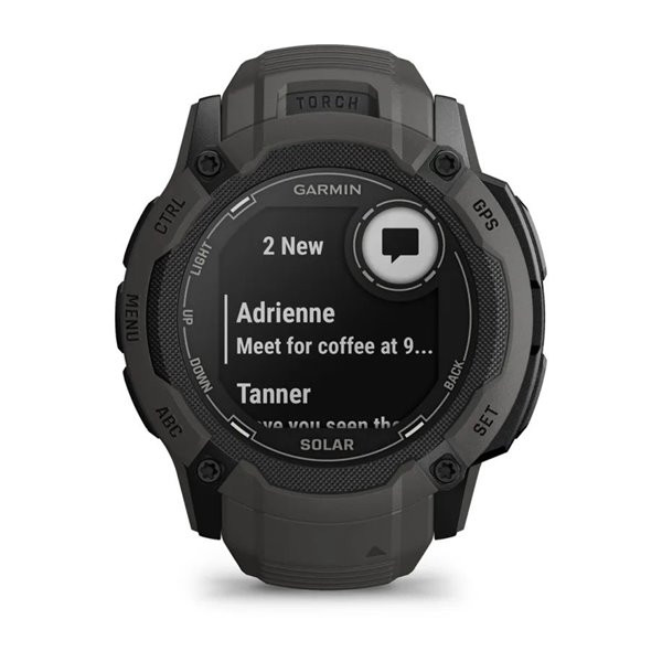 Фото - Смарт-годинник Garmin Instinct 2X, Solar Graphite (010-02805-00)