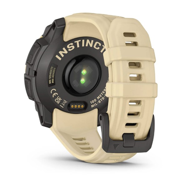 Фото - Смарт-годинник Garmin Instinct 3, 45mm, AMOLED, Citrine/Gray with Citrine Band (010-02936-02)