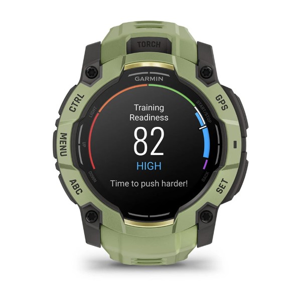 Фото - Смарт-годинник Garmin Instinct 3, 50mm, AMOLED, Fern Green/Gray, Fern Green Band (010-03020-02)