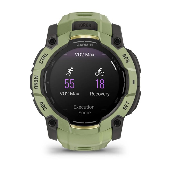 Фото - Смарт-годинник Garmin Instinct 3, 50mm, AMOLED, Fern Green/Gray, Fern Green Band (010-03020-02)