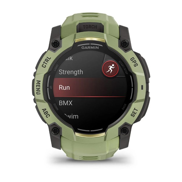 Фото - Смарт-годинник Garmin Instinct 3, 50mm, AMOLED, Fern Green/Gray, Fern Green Band (010-03020-02)