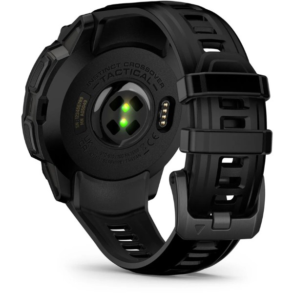 Фото - Смарт-годинник Garmin Instinct Crossover AMOLED, Tactical, Black/Black (010-03398-02)