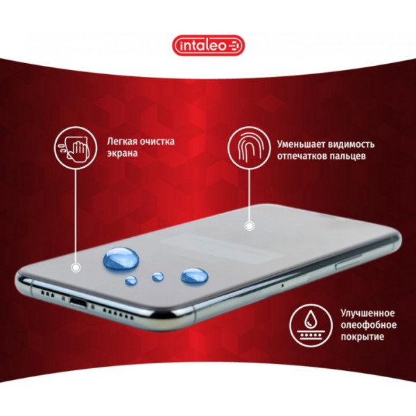 Фото - Захисне скло для смартфону Intaleo for Oppo A73 Full Glue Black (1283126511127)