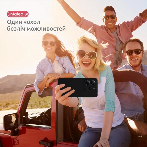 Фото - Чохол для смартфону Intaleo for Xiaomi Redmi Note 14S 4G Black (1283126631375)
