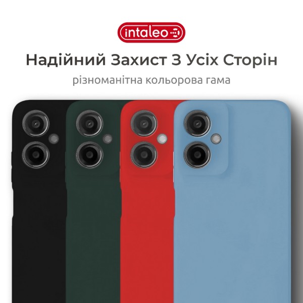 Фото - Чехол для смартфона Intaleo Silicone for Motorola Moto G24 Power Red (1283126640193)