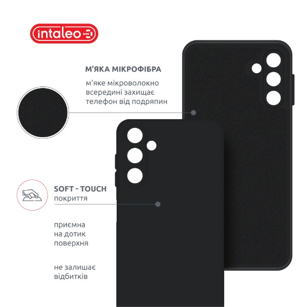 Фото - Чехол для смартфона Intaleo SoftShell for Samsung Galaxy A14 Black (1283126580130)