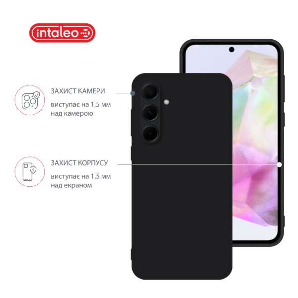 Фото - Чехол для смартфона Intaleo SoftShell for Samsung Galaxy A35 Black (1283126592058)