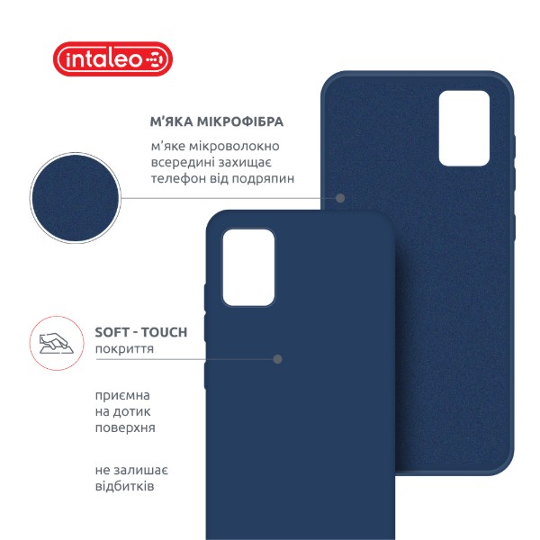 Фото - Чохол для смартфону Intaleo SoftShell for Samsung Galaxy A51 Blue (1283126562921)