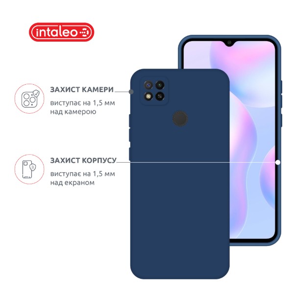 Фото - Чехол для смартфона Intaleo SoftShell for Xiaomi Redmi 9 Blue (1283126564185)