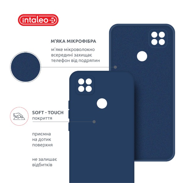 Фото - Чехол для смартфона Intaleo SoftShell for Xiaomi Redmi 9 Blue (1283126564185)