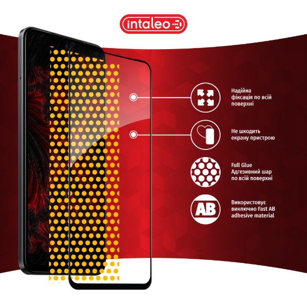 Фото - Захисне скло для смартфону Intaleo 9H 3D for Apple iPhone X/XS/11 Pro Black (1283126547577)