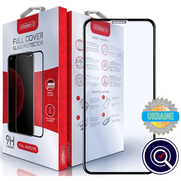 Фото - Захисне скло для смартфону Intaleo 9H 3D for Apple iPhone X/XS/11 Pro Black (1283126547577)