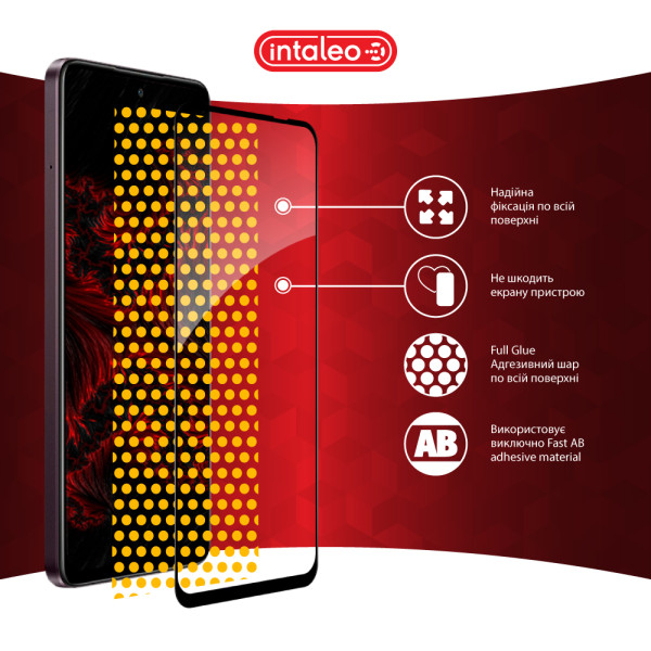 Фото - Защитное стекло для смартфона Intaleo 9H 3D for Oppo A3 4G / A80 / A3x 5G Black (1283126612824)