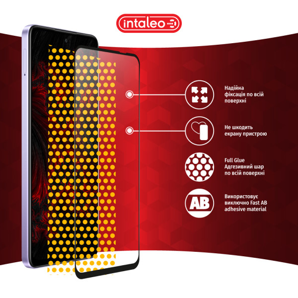 Фото - Защитное стекло для смартфона Intaleo 9H 3D for Oppo A80 / A3x 5G / A3 4G Black (1283126598777)
