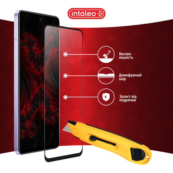 Фото - Защитное стекло для смартфона Intaleo 9H 3D for Oppo A80 / A3x 5G / A3 4G Black (1283126598777)