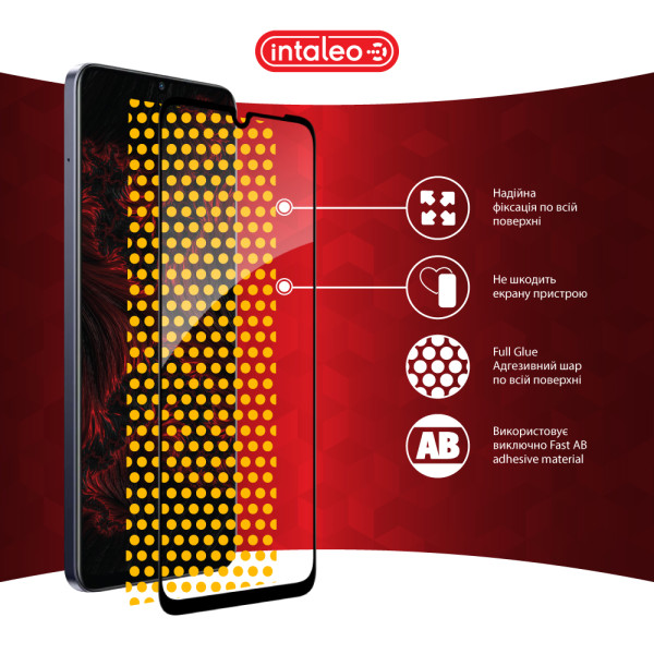 Фото - Захисне скло для смартфону Intaleo 9H 3D for Realme Note 60 Black (1283126608995)