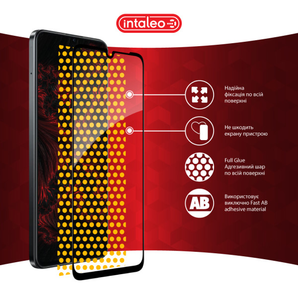 Фото - Защитное стекло для смартфона Intaleo 9H 3D for Realme Note 60X Black (1283126609053)