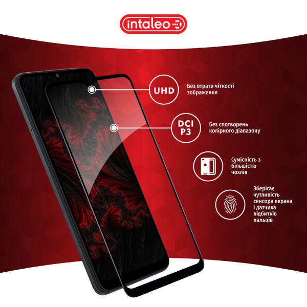 Фото - Захисне скло для смартфону Intaleo 9H 3D for Xiaomi Redmi 8 / Redmi 8A Black (1283126501807)