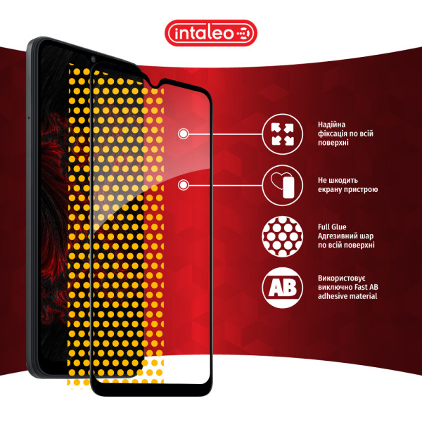 Фото - Захисне скло для смартфону Intaleo 9H 3D for Xiaomi Redmi 9C / Redmi A1 / Redmi 9A Black (1283126504433)
