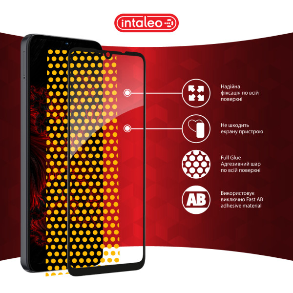 Фото - Захисне скло для смартфону Intaleo 9H 3D for ZTE Blade A35 / A55 / A36 / A56 Black (1283126598739)
