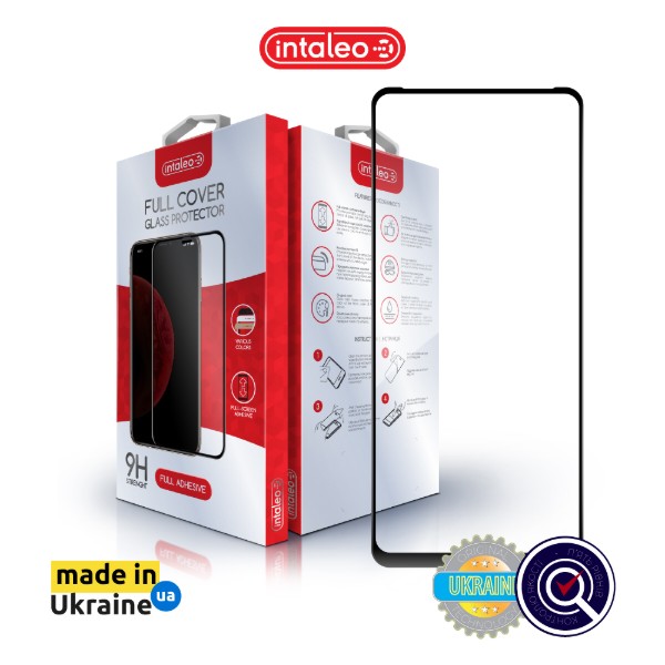 Фото - Захисне скло для смартфону Intaleo 9H 3D for ZTE Blade A75 Black (1283126620898)