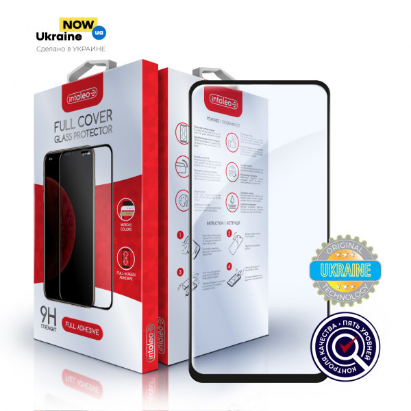 Фото - Защитное стекло для смартфона Intaleo Full Glue for Xiaomi Redmi 10 (1283126517389)