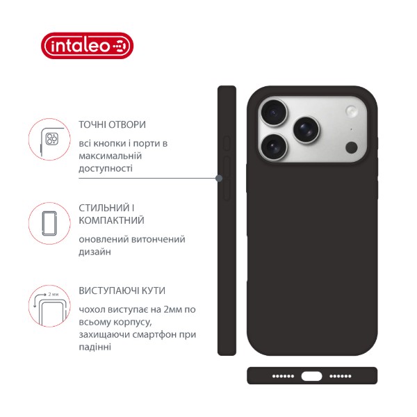 Фото - Чохол для смартфону Intaleo Silicone Case for Apple iPhone 17 Pro Max Olive (1283126630552)