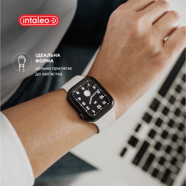 Фото - Ремешок для смарт-часов Intaleo Silicone for Apple Watch 42/44 mm Blue (1283126494369)