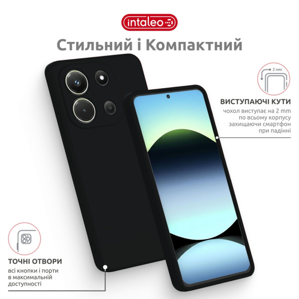 Фото - Чехол для смартфона Intaleo SoftShell for Motorola Moto G15/G15 Power Black (1283126632365)