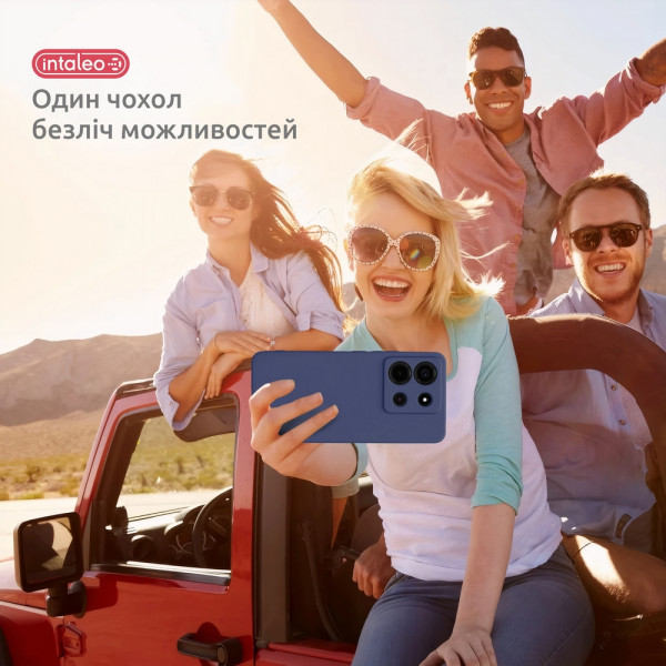 Фото - Чохол для смартфона Intaleo SoftShell for Motorola Moto G15/G15 Power Blue (1283126632334)